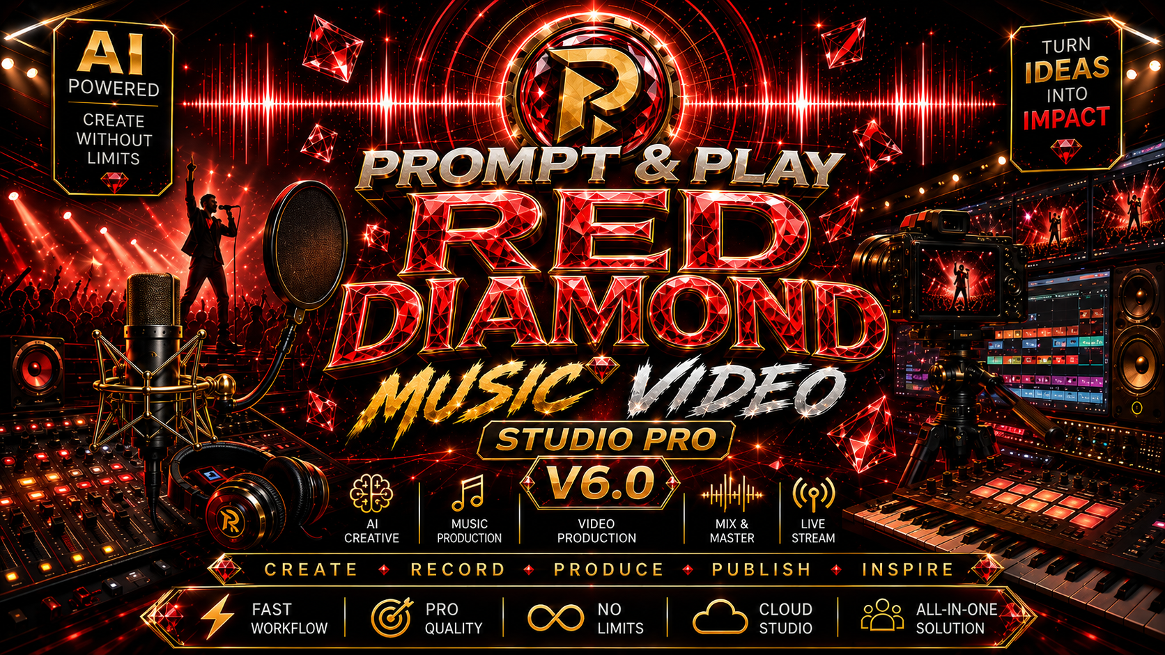 Prompt & Play MV Studio Pro V6.0
